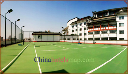 Nanjing-Mandarin-Garden-Hotel-tennis-court