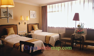 Xian-BellTower-Hotel-room